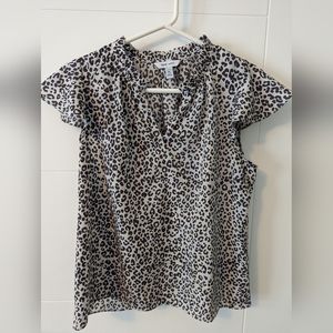 Nine West Petite Large Leopard print